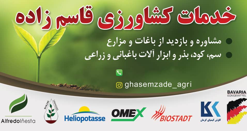 خدمات کشاورزی قاسم زاده در بابلسر